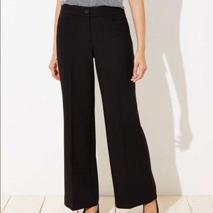 Petite High Waist Wide Leg Trousers